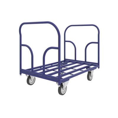 Купить Тележка каркасная с двумя ручками ТКД 7 (800х1400). Комплект платформенных колес Ø160 мм (г/п 450кг) в Сочи. В наличии и под заказ в каталоге