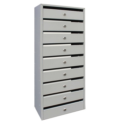 9 секционный почтовый ящик «Оптима Компакт»